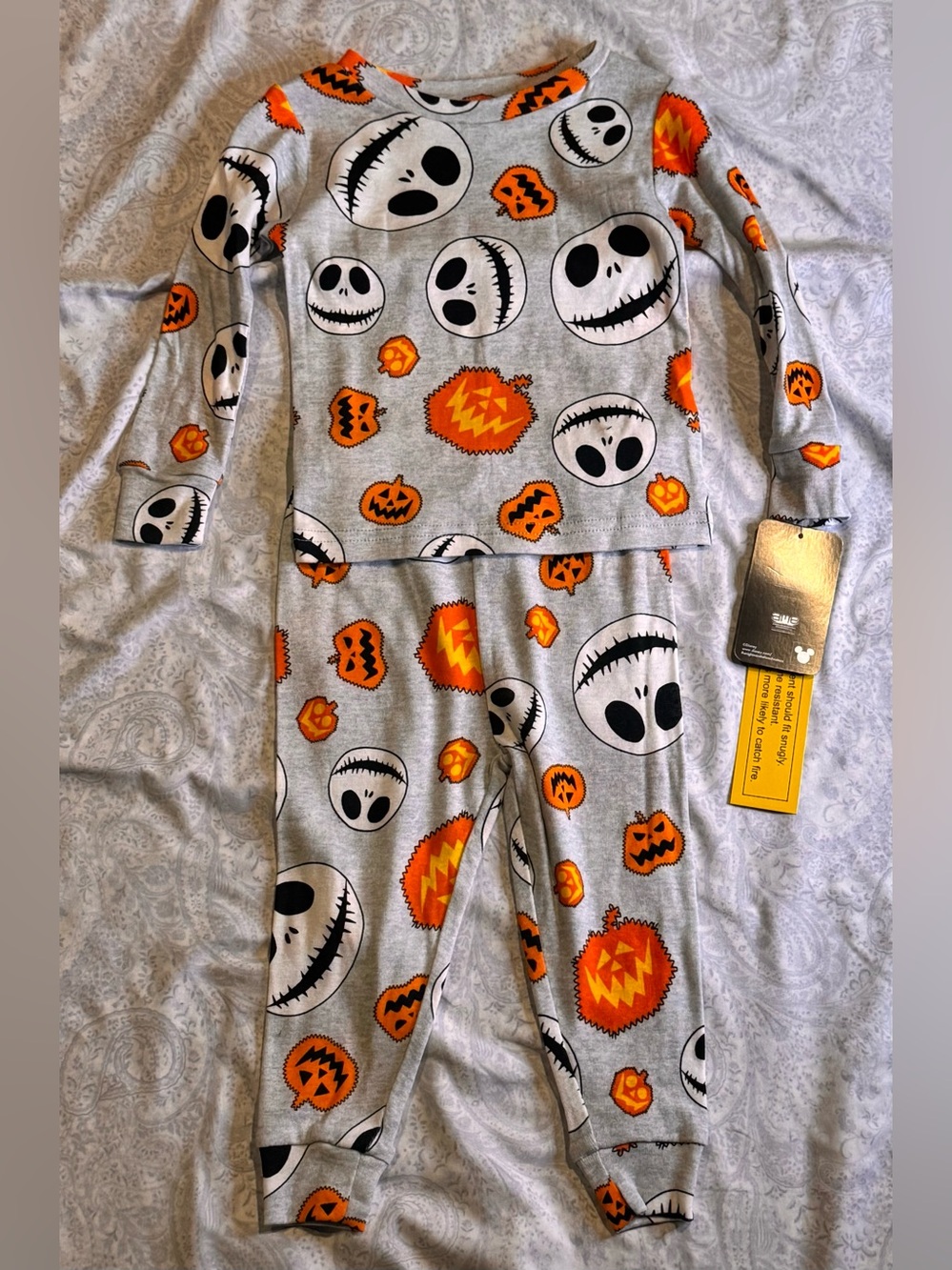 The Nightmare Before Christmas 2 Piece Unisex Toddler Pajama
